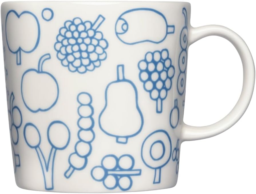 Iittala Oiva Toika Mug 0.3L 10.14oz Frutta Light Blue