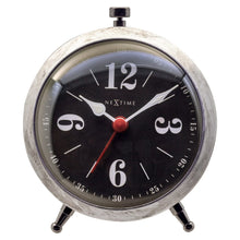 Harvey Table /Alarm Clock - Elegant Small Design with Chic Metal Case - (NeXtime 5237)