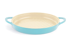 Retro 10" Round Grill Pan in Mint