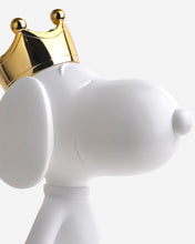 Snoopy Crown White & Gold 31"