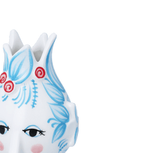 Bjørn Wiinblad Titania Candle Holder, Light Blue, H: 4.5"