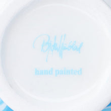 Bjørn Wiinblad Titania Candle Holder, Light Blue, H: 4.5"