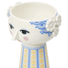 Bjørn Wiinblad Eva Vase, Light Blue, H: 7.3"