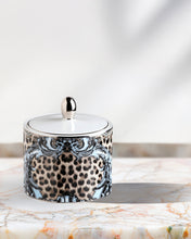 Sugar Pot PALAZZO PITTI   diam. 2.5", H 3.3"