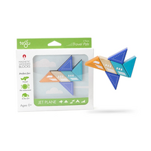 Travel Pals - Jet Plane Magnetic Wooden Blocks 6 pieces
