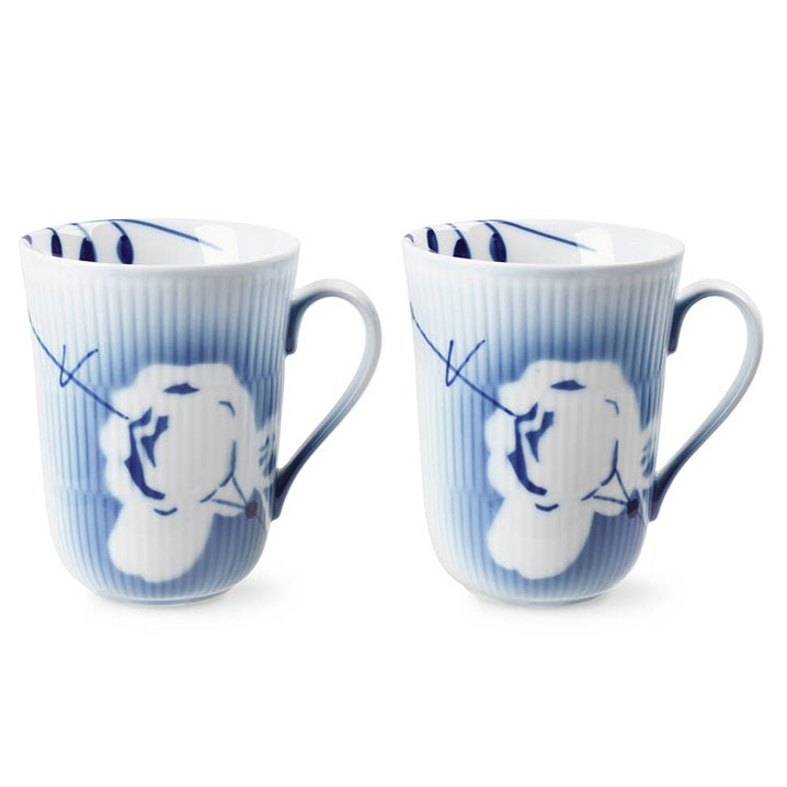 Royal Copenhagen Mega Rose Mug Set/2