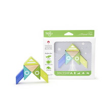 Travel Pals - Spaceship Magnetic Wooden Blocks 6 pieces