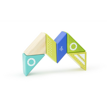 Travel Pals - Spaceship Magnetic Wooden Blocks 6 pieces