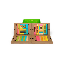 90-Piece Classroom Kit Magnetic Wooden Blocks