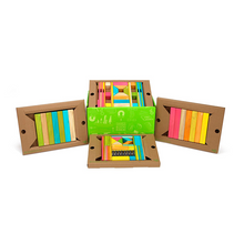 90-Piece Classroom Kit Magnetic Wooden Blocks