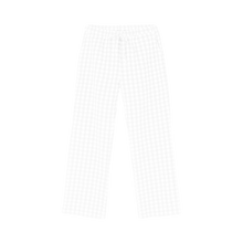 JUNA Barbara Lounge Pants, White/White