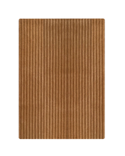 Rug SOLID STRIPE Terra Brown 3.9 x 5.9ft