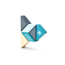 Travel Pals - Whale Magnetic Wooden Blocks 6 pieces