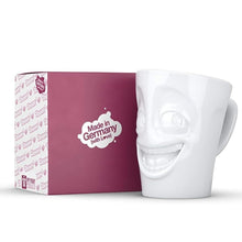 Porcelain Mug with Handle, Joking Face