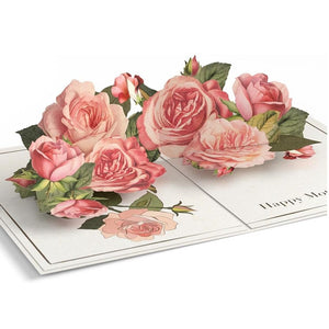 Mother's Day Grateful For You Roses Pop-Up Card