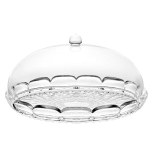 Guzzini Vanity Cake Serving Plate with Dome Air Clear