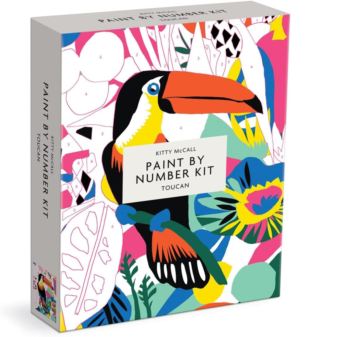 Kitty Mccall Toucan Paint By Number Kit