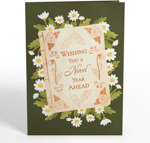 Cheers to A New Chapter Pop Up Card