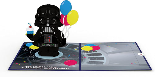 Pop Up Greeting Card 3D Star Wars Darth Vader