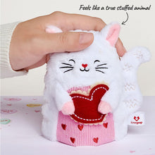 Valentine Love Cat Soft Animal Pop-Up Card