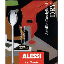 Alessi Set of 4 mocha (espresso) coffee spoons.