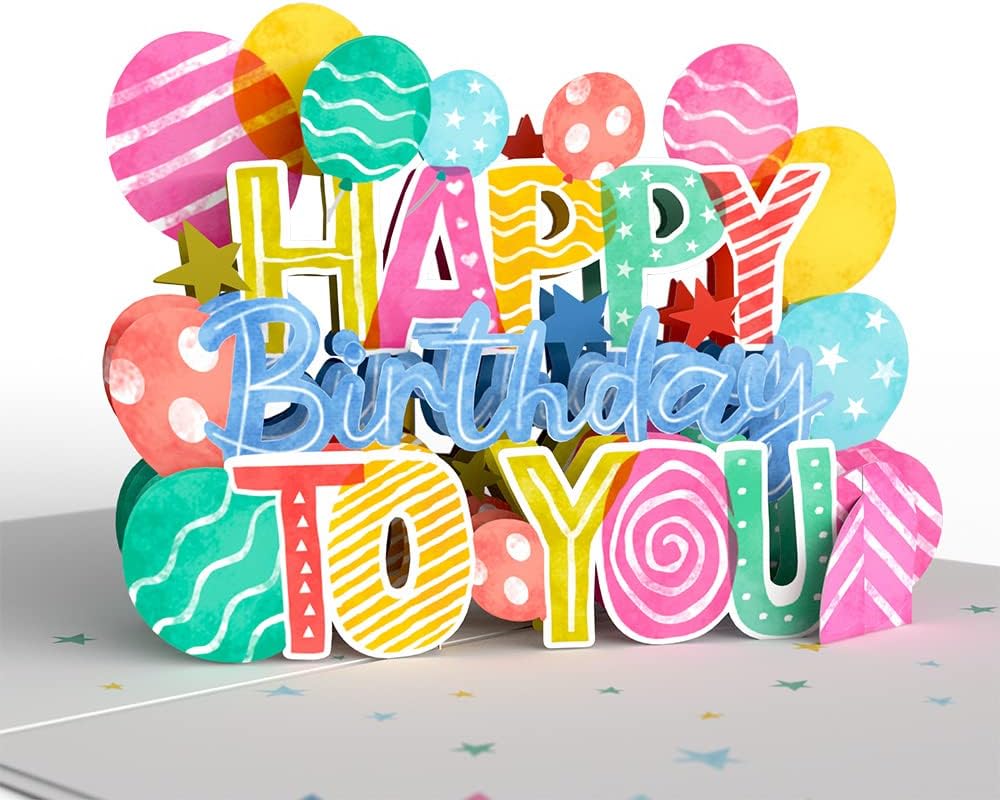 Pop Up Greeting Card Lets Celebrate