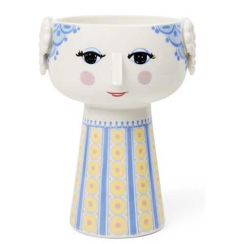 Bjørn Wiinblad Eva Vase, Blue