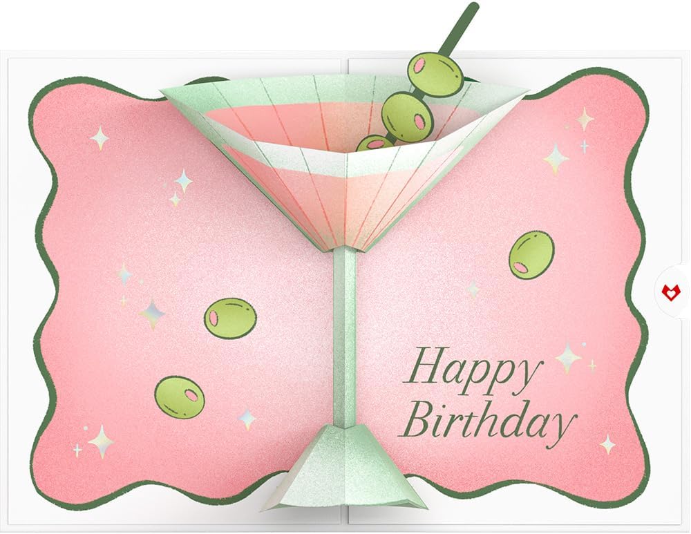 Just a Tini Bit Older Pop Up Card