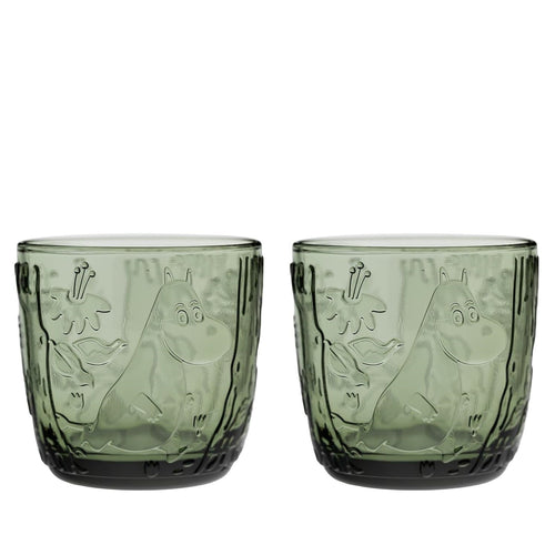 Arabia Moomin Glass Tumbler 2-Piece