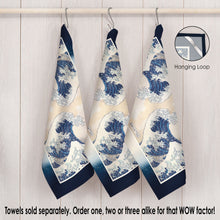 Hokusai The Great Wave Cotton Tea Towel
