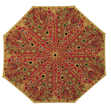 Klimt Hope II Red Folding Travel Umbrella