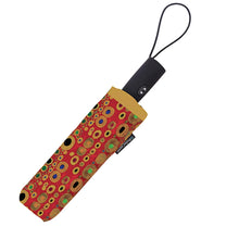 Klimt Hope II Red Folding Travel Umbrella