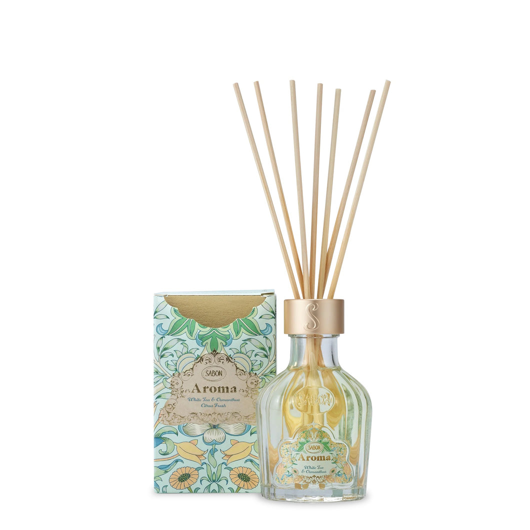 Mini Aroma Reed Diffuser White Tea & Osmanthus 100ml