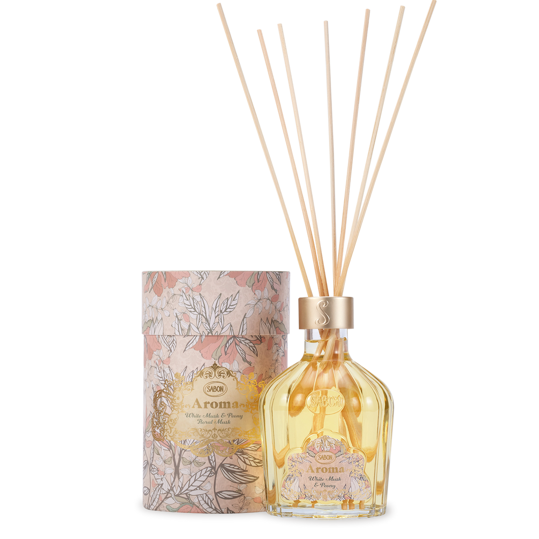 Aroma Reed Diffuser White Musk & Peony 245mL