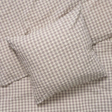 JUNA Bæk&Bølge Duvet Cover Set, Grey/Birch