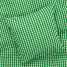 JUNA Bæk&Bølge Duvet Cover Set, Green/Sand