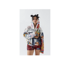 Jean-Michel Basquiat "A-One" All-Over Print Hoodie