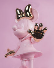 Minnie Mouse WELCOME Pastel Pink & Gold 12in