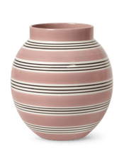 Kähler Omaggio Nuovo Vase, Rose, H: 8.1"