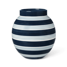 Kähler Omaggio Nuovo Vase, Dark Blue, H: 8.1"