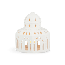 Kähler Urbania Tivoli Lighthouse Glassalen, White, H: 5.7"