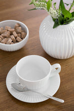 Kähler Hammershøi Cup w/Saucer, White, 3 Pcs.