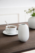Kähler Hammershøi Cup w/Saucer, White, 3 Pcs.