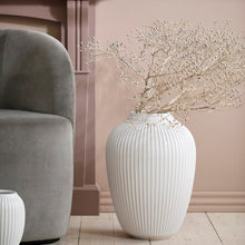 Kähler Hammershøi Floor Vase, White, H: 19.7"