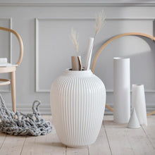 Kähler Hammershøi Floor Vase, White, H: 19.7"
