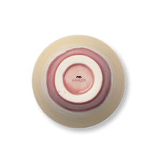 Kähler Poppery Vase, Pink/Mint/Yellow, H: 4.7''