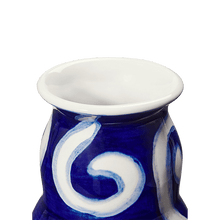 Kähler Tulle Vase, Blue, H: 5.1"