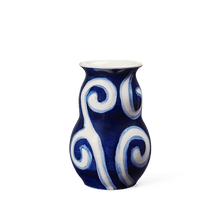 Kähler Tulle Vase, Blue, H: 5.1"
