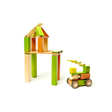 42-Piece Set Magnetic Wooden Blocks