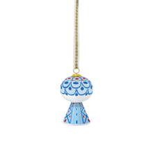Bjørn Wiinblad Eva Christmas Ornament, Blue, H: 3"